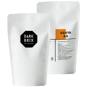 다크브릭스 케냐 AA 원두커피, 원두상태-분쇄하지않음, 1kg, 1개