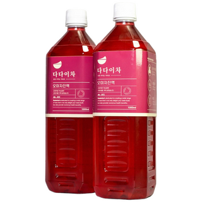 다다이차 바른 진한 무설탕 오미자차 오미자원액 진액, 1개, 1개입, 1000g