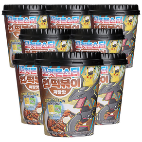 포켓몬스터 컵 떡볶이 (짜장맛), 115g, 8개