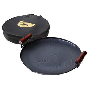 국산 이탈리코 무쇠주물 캠핑그리들 직화 인덕션 가방포함, 1개