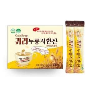 순천쌍지뜰 HACCP 국내산 물만 부어 먹는 귀리누룽지한잔, 440g, 1박스