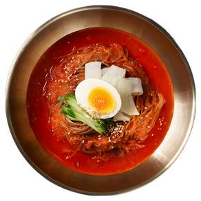 더 매운 신천 해주냉면 불비빔냉면 물냉면 밀키트세트, 3세트, 640g