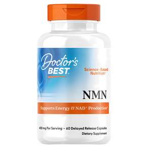 닥터스베스트 NMN 400mg 딜레이드 릴리즈 캡슐, 1개, 60정