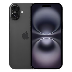 Apple 정품 아이폰 16 Plus 자급제, 블랙, 128GB