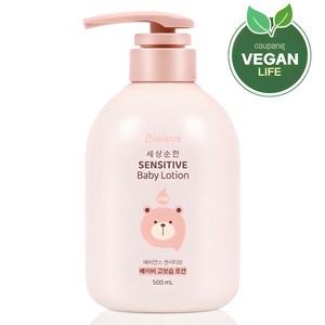 베비언스 유아용 센서티브 고보습 로션, 500ml, 1개