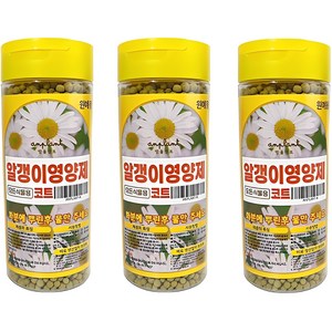 앙플랜트 모든 식물용 알갱이 영양제 코트, 300g, 3개