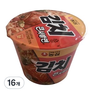 김치사발면 큰사발면 112g, 16개