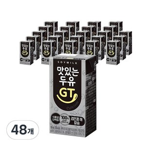 맛있는두유GT 검은콩 깨 칼슘 두유, 190ml, 48개