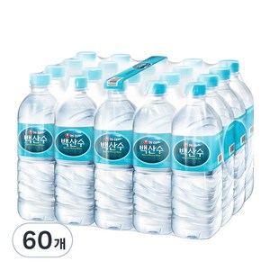 백산수, 500ml, 60개