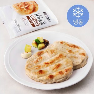 허닭 오븐에 구운 닭가슴살 스테이크 떡갈비맛 (냉동), 100g, 4팩