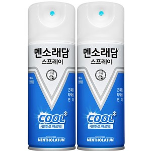 멘소래담 쿨 스프레이 파스 에스 180ml, 1개입, 2개