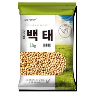 건강한밥상 국산 백태, 1kg, 1개