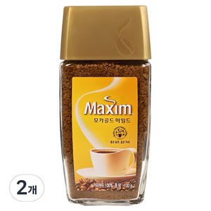 맥심 모카골드 마일드 원두커피믹스, 100g, 1개입, 2개