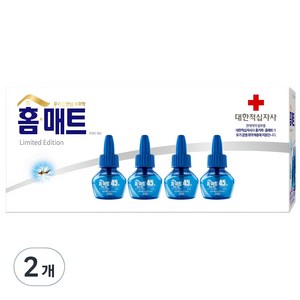 홈매트 리퀴드 에스 리필, 116ml, 2개