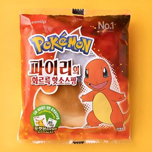 삼립 파이리의 화르륵 핫소스팡, 90g, 1개