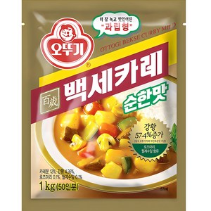 오뚜기 백세카레 순한맛, 1kg, 1개