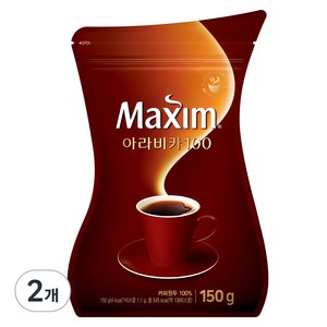 맥심 아라비카 100 원두커피믹스, 150g, 1개입, 2개