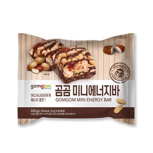 곰곰 미니 에너지바, 325g, 1개