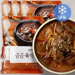 곰곰 육개장 (냉동), 600g, 4개