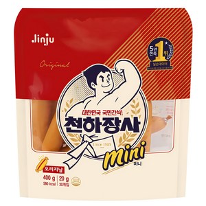 천하장사 오리지날 미니 간식 소시지, 400g, 1개