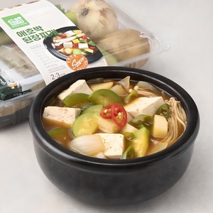 프레시밀 애호박 된장찌개 밀키트 2~3인분, 710g, 1팩