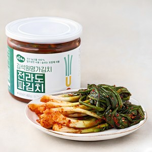 맑은물에 김석원 명가김치 전라도 파김치, 450g, 1개