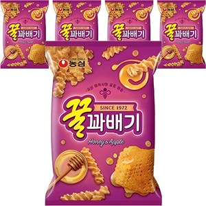 꿀꽈배기, 90g, 5개