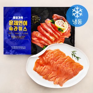 훈제연어 슬라이스 (냉동), 500g, 1개