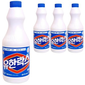 유한락스 레귤러, 1L, 4개