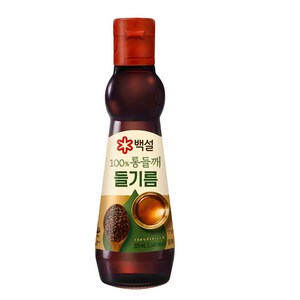 백설 100% 통들깨 들기름, 320ml, 1개