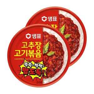 샘표 고추장 고기 볶음, 95g, 2개