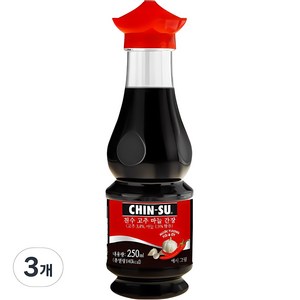 친수 고추마늘 간장 소스, 3개, 250ml