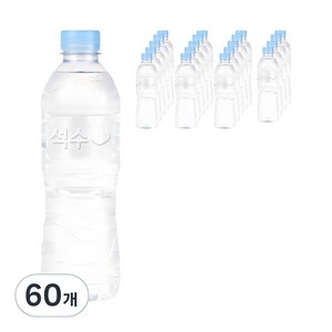 석수 무라벨, 500ml, 60개