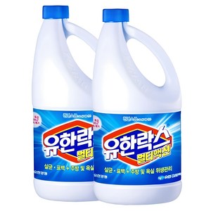 유한락스 멀티액션 레귤러, 1.8L, 2개