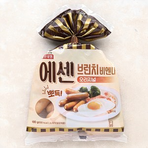 롯데햄 에센 브런치 비엔나 오리지널, 180g, 1개