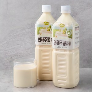 맑은물에 연해주콩 콩물, 1L, 2개