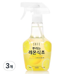 세이프 뿌리는 레몬식초 주방세정제, 400ml, 3개