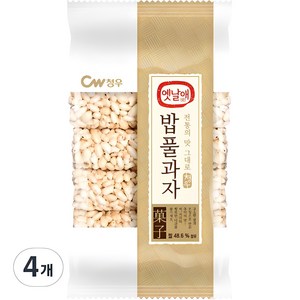 청우식품 옛날애 밥풀과자, 90g, 4개