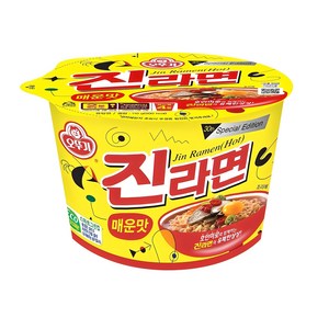 오뚜기 진라면 매운맛 110g, 1개