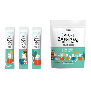 펫둥이 짜먹는 고양이 간식 헤어볼 3종, 혼합맛(참치/연어/닭고기), 360g, 1개