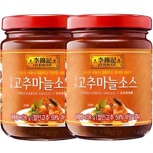 이금기 오뚜기 중화 고추마늘 소스, 226g, 2개