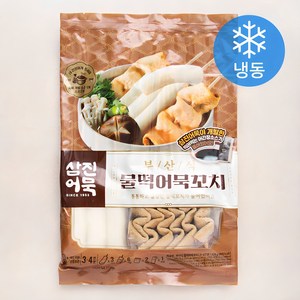 삼진어묵 부산식 물떡 어묵꼬치 (냉동), 428g, 1개