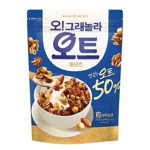 마켓오 오그래놀라 오트 통넛츠 시리얼, 1개, 360g