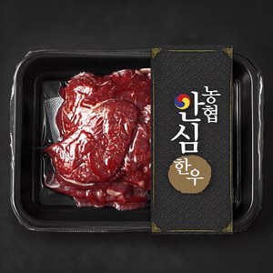 농협안심한우 정육 1+등급 불고기용 (냉장), 300g, 1개