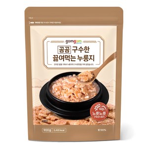 곰곰 구수한 끓여먹는 누룽지, 900g, 1개