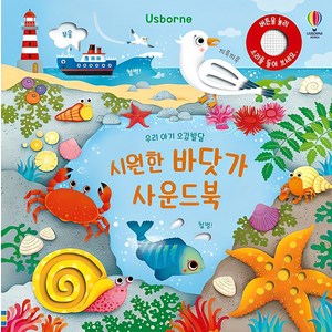 Usbone우리 아기 오감발달 시원한 바닷가 사운드북, 어스본코리아, 샘 태플린 글/페데리카 아이오사 그림