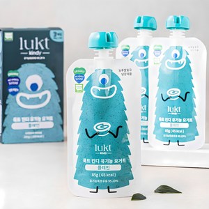 LUKT 킨디 유기농 요거트 플레인 3개입, 255g, 1개