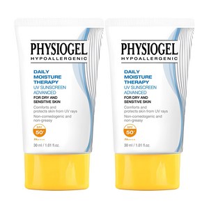 피지오겔 DMT UV 어드밴스드 썬스크린 SPF50+ PA++++, 30ml, 2개