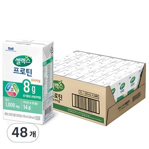 셀렉스 프로틴 오리지널, 125ml, 48개