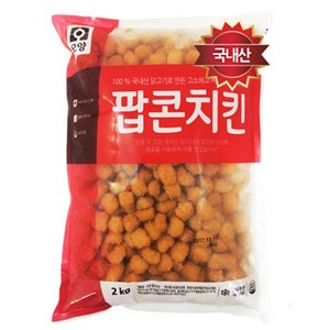 [사조대림] 오양 팝콘치킨 2kg, 1개